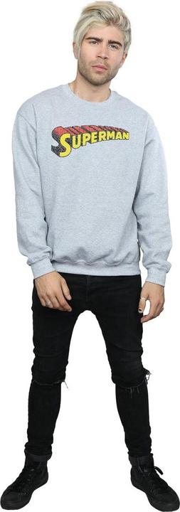Produktbild Superman Telescopic Crackle Logo Sweatshirt (S)