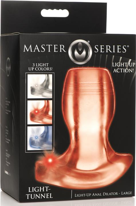 Produktbild Master Series Light-Tunnel - Light-Up Anal Dilator - L