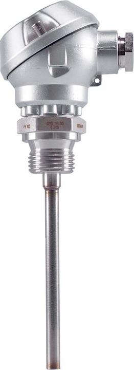 Jumo Resistance thermometer, 1xPt100 zl, 6x100mm, G 1/2, -50.+400°C