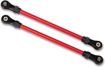Image du produit Traxxas Suspension links, front lower, red (2 ) (5x104mm, powder coated steel) (ass embled with hollow balls