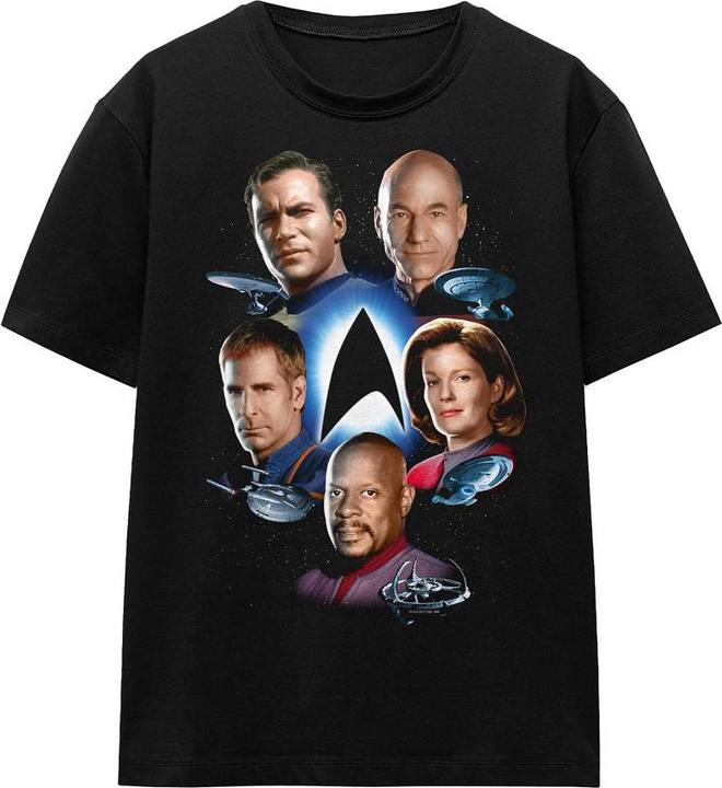 Actual product image Unisex Adult Starfleet's Finest T-Shirt (L)