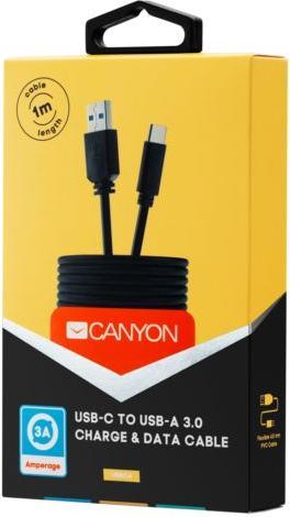 Immagine prodotto Canyon Cavo Standard USB Type-C, Lunghezza 1m (1 m, USB 2.0)