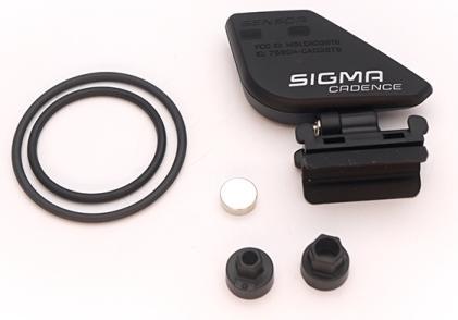 Actual product image Sigma Sport STS cadence transmitter kit with magnet