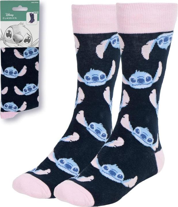 Image du produit Cerdá Lilo & Stitch Chaussettes Stitch's Face Rose 36-43 (Une unité par pack, 36 - 43)