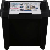 Produktbild Tontarelli vertikaler eimer mit griff moda 28l weiss/schwarz (28 l)