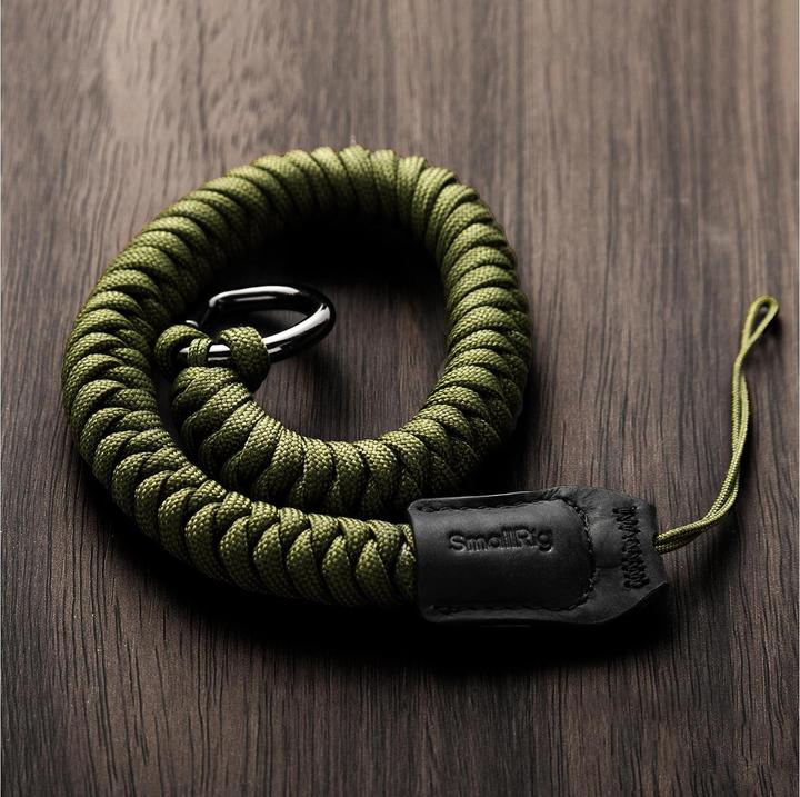 Image du produit SmallRig 5054 Universal Braided Wristband (Vert) (Dragonne)