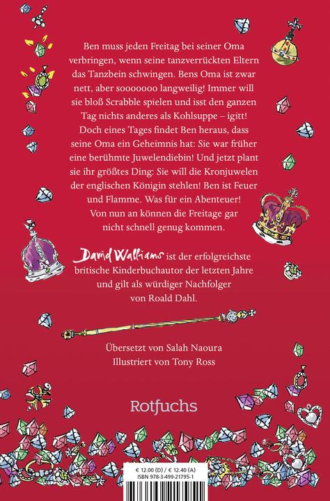 Produktbild Rotfuchs Gangsta-Oma (Deutsch, David Walliams, Salah Naoura, Tony Ross, 2024)