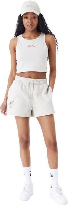 Immagine prodotto New Era Pantaloncini da donna in felpa stone beige - M (M)