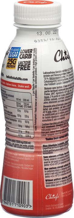 Produktbild Chiefs Milk Protein (Erdbeere, 8 x)