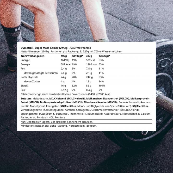 Produktbild Dymatize Super Mass Gainer (Vanille, 1 Stk., 2943 g)