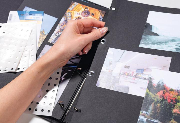 Actual product image HERMA Verstärkungsringe