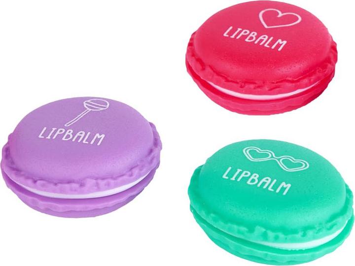 Immagine prodotto Canenco Crea! - Set di 3 balsami per labbra - Macaron