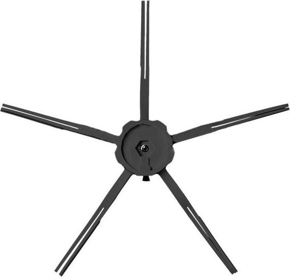 Immagine prodotto Hermex Spazzola laterale alternativa 2 pezzi per Roborock Serie S5 S6 Nero