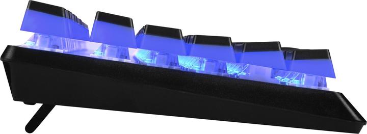 Actual product image Modecom VOLCANO LANPARTY RGB PUDDING EDITION White gaming keyboard Blue US (US, Cable)