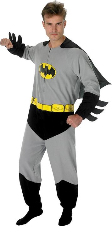 Produktbild Rubies Batman Onesie Jumpsuit für Fledermaus Fans (L)