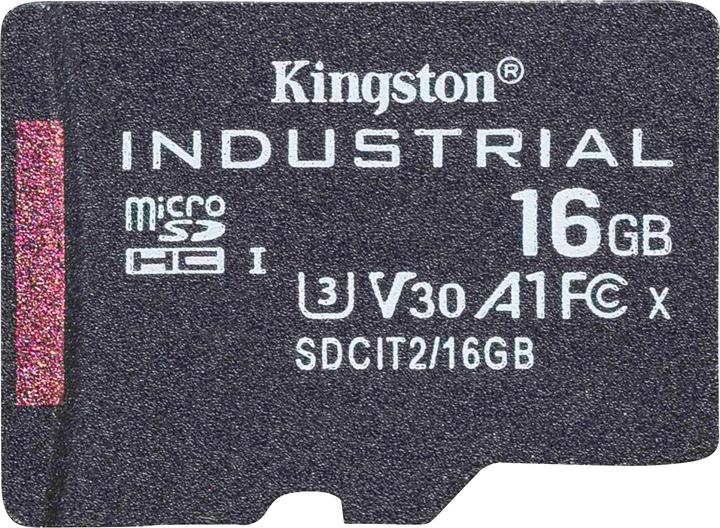 Kingston microSDHC Industriale (16 GB, microSDHC, U3, UHS-I)