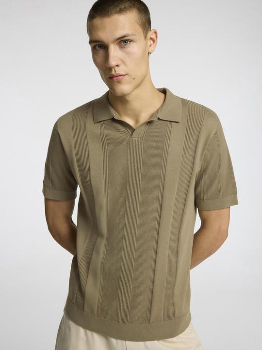 Produktbild Selected Homme Kurzarm Polohemd aus Strick (M)