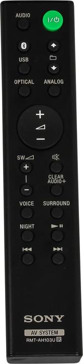 Sony RMT-AH103U (Device-specific remote control)