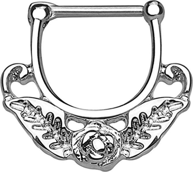 Produktbild Star Piercing Micro Scheibe Supernova High Polished (ohne Messing, Chirurgenstahl 316L)