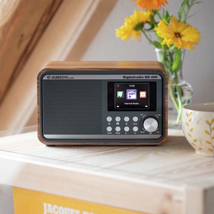 Produktbild Albrecht DR 490 (DAB+, UKW, Internetradio, WLAN)