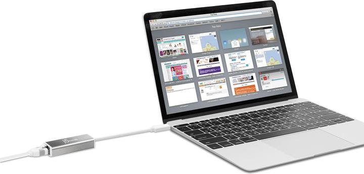 Image du produit j5Create USB-C Vers Gigabit Ethernet (USB-C, RJ45 (1x))