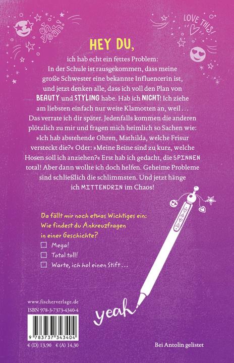 Produktbild Mathilda – Wie style ist das denn?! (Deutsch, Silke Antelmann, 2024)