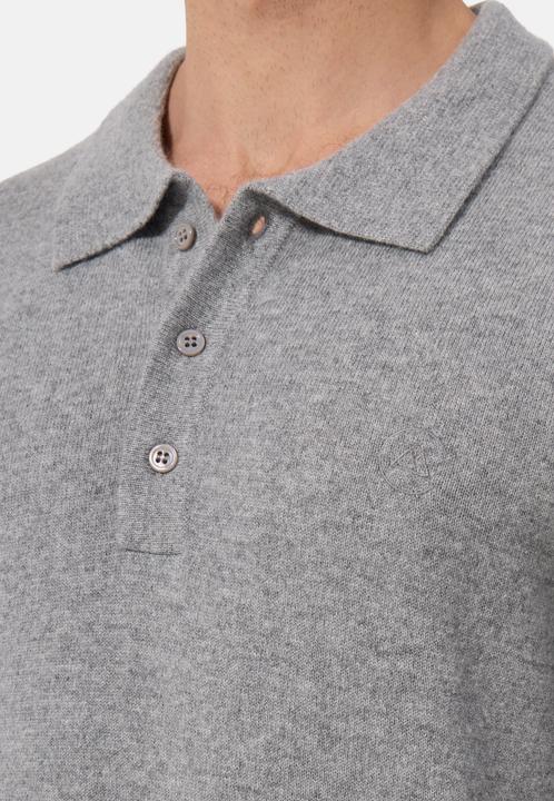 Produktbild Cash-Mere Kaschmir Poloshirt Langarm (XXL)