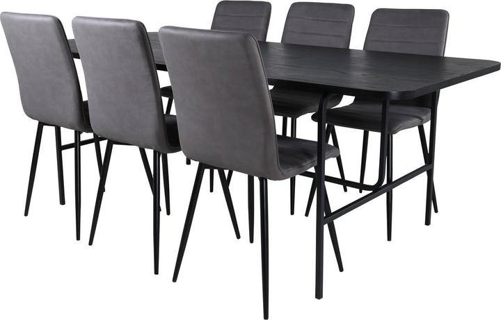 Produktbild Ebuy24 Essgruppe Uno 16 (7-teilig) (90 x 200 x 74 cm)