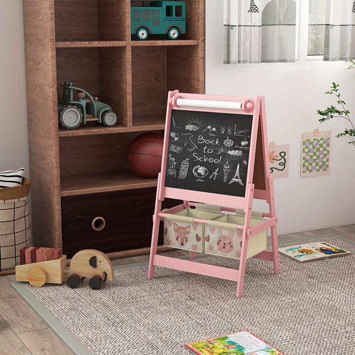 Actual product image Aiyaplay Children's board with paper roll and hanging bag