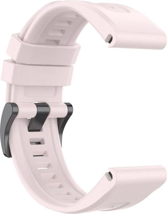 Image du produit OEM Strap Silicone strap for GARMIN FENIX 3 / 3HR / 5X / 6X / 6X Pro / 7X / 7X Pro pink (3) (26 mm, Silicone)