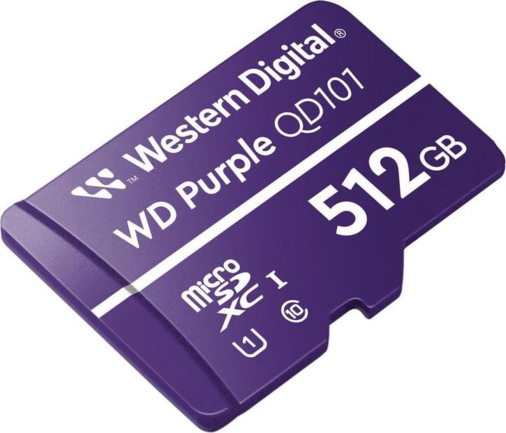 Produktbild WD Purple QD101 (512 GB, microSDXC, U1, UHS-I)