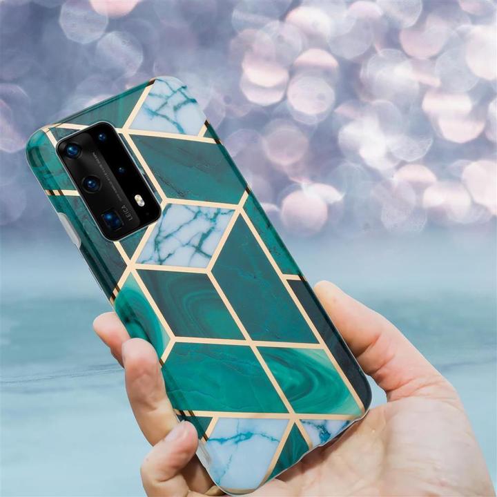 Immagine prodotto Cadorabo IMD TPU Colourful Marble Cover (Huawei P40)
