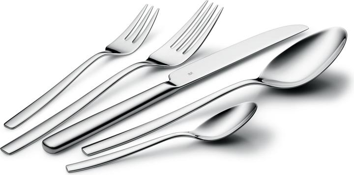 Produktbild WMF Besteck Besteckset 6 Personen Palma 30tlg Monobloc-Messer Edelstahl poliert (30 Stück, Besteck Set)