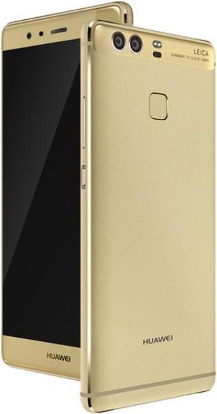 Actual product image Huawei P9 Plus (64 GB, Gold, 5.50", Hybrid Dual SIM, 12 Mpx, 4G)
