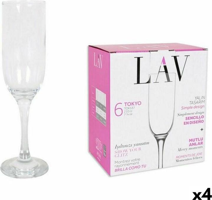 Produktbild LAV Gläsersatz Tokyo (4 Stück) (210 ml) (0.21 l, 6 x)