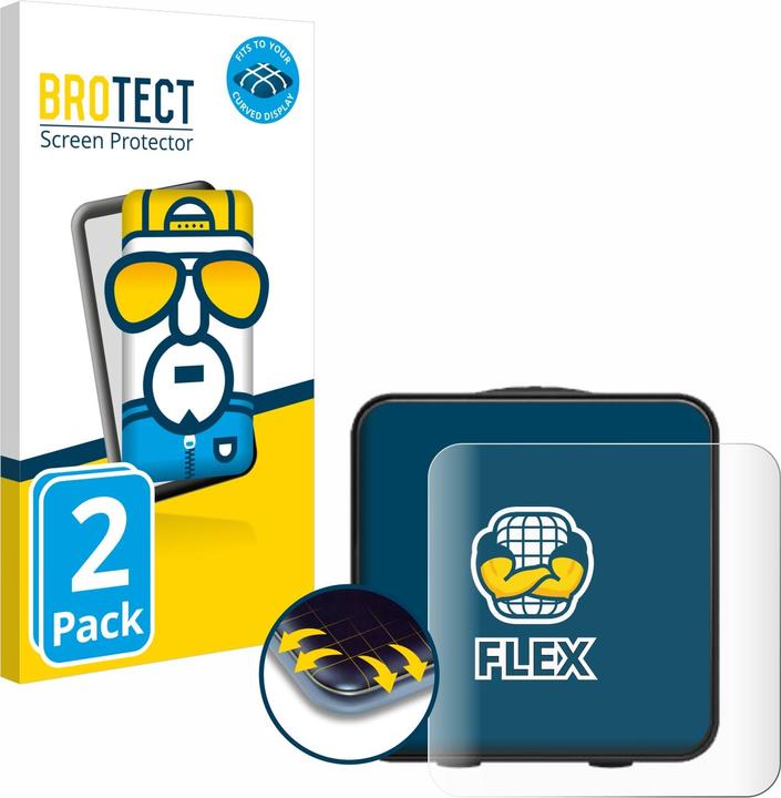 Actual product image BROTECT Fullscreen Protective Film Screen Protector Film Clear Transparent