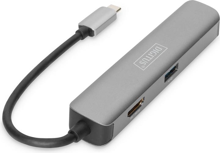 Produktbild Digitus USB-C™ Dock, 5-Port (USB-C, 5 Ports)
