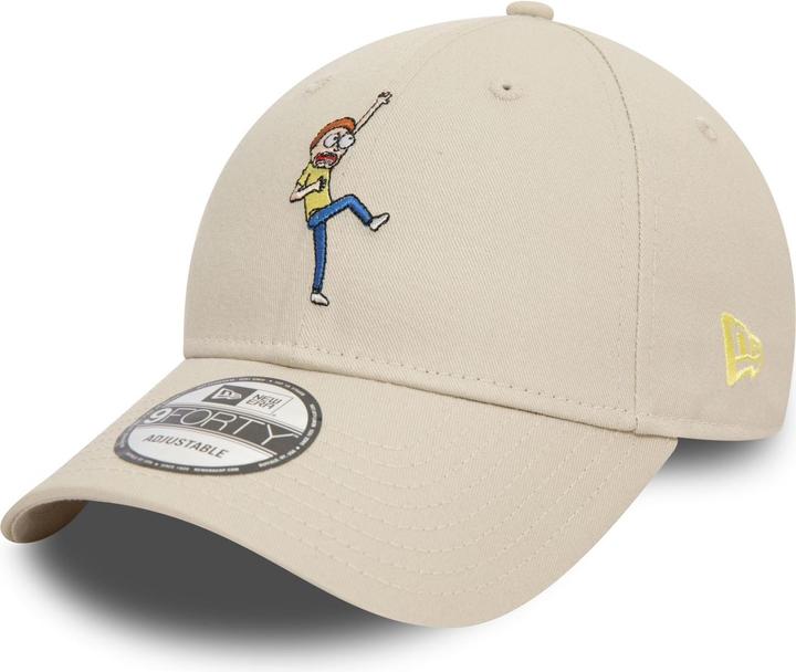 Produktbild New Era 9Forty Strapback Cap - Rick and Morty stone beige