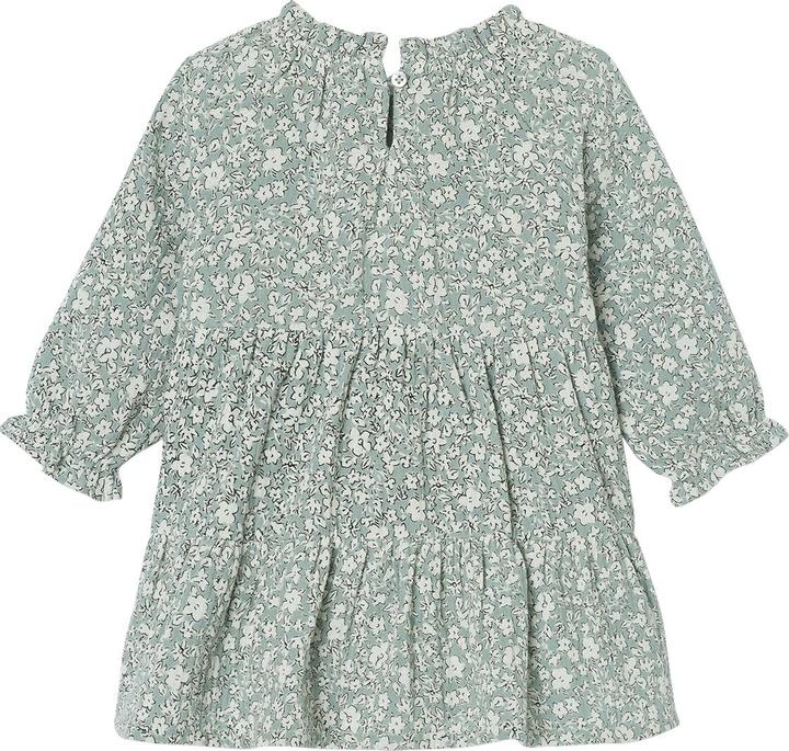 Image du produit Vertbaudet Robe bébé fille à volants en mousseline de coton (86)