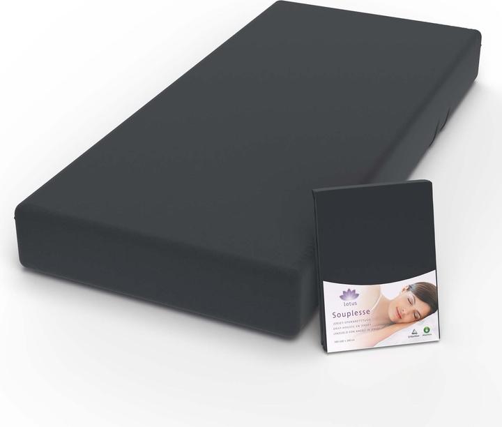 Produktbild Lotus Bettwaren Jersey Fixleintuch Souplesse (100 x 200 cm, 90 x 190 cm, 90 x 200 cm)