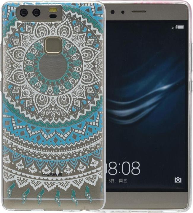 König Design Henna Cover for Huawei Nova 2 Case Protective Cover Silicone Bumper Cases Sun Blue (Nova 2)