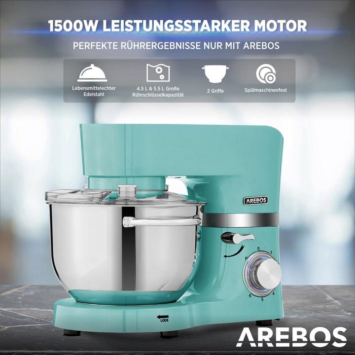Image du produit Arebos Robot de cuisine (1500 W)