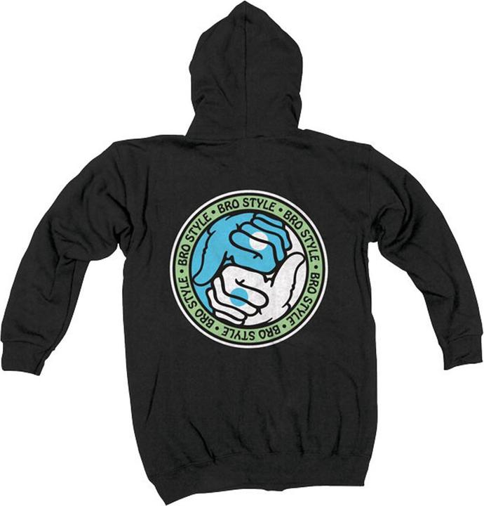 Bro Style YinG Yang Zip-Hood (M)