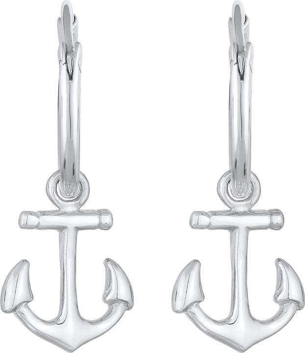 Actual product image Elli Anchor, Creole (925 sterling silver)