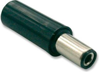 Actual product image Lumberg DC plug 5.5 x 2.5mm straight