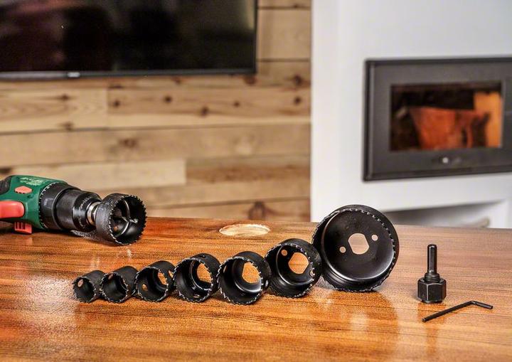 Produktbild Bosch Zubehör Lochsägen-Set, 11-teilig, Durchmesser: 22 - 68 mm (22 mm, 25 mm, 29 mm, 35 mm, 38 mm, 44 mm, 68 mm, 51 mm)