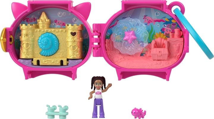 Actual product image Polly Pocket Pet Connects Axolotl για 4+ ετών HXX22 (Retrieval)