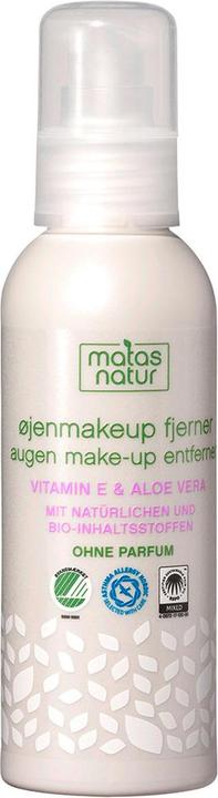 Immagine prodotto Matas Struccante occhi naturale con Aloe Vera Biologica e Vitamina E (Struccante, 125 ml)