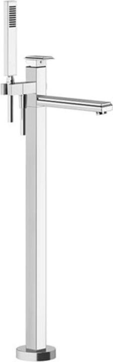 Produktbild Gessi Eleganza, Fertigmontageset, für freistehende Wannenarmatur, fester Wannenauslauf, automatisch