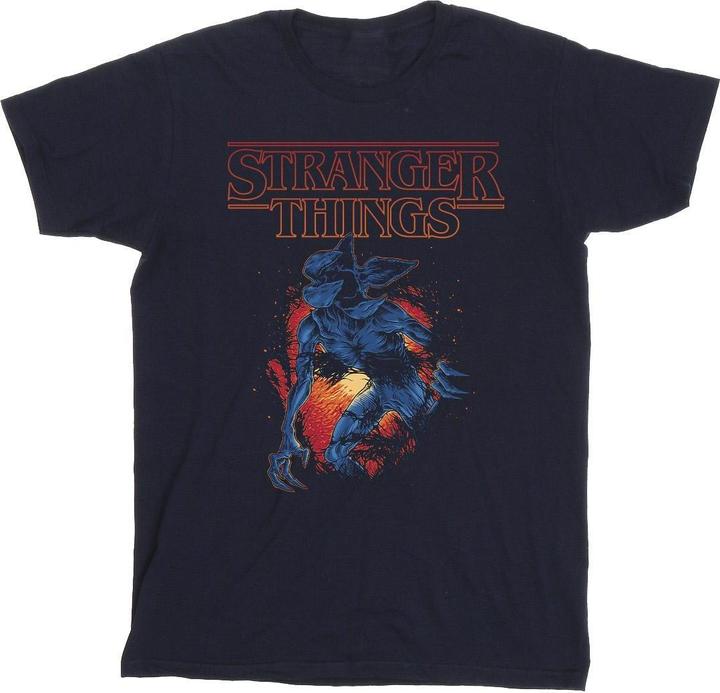 Actual product image Netflix Mens Stranger Things Demo Cave T-Shirt (3XL)